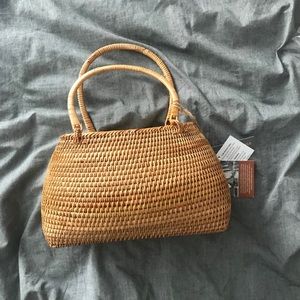 Woven purse made in Vietnam